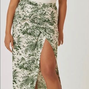 Anthropologie wrap skirt